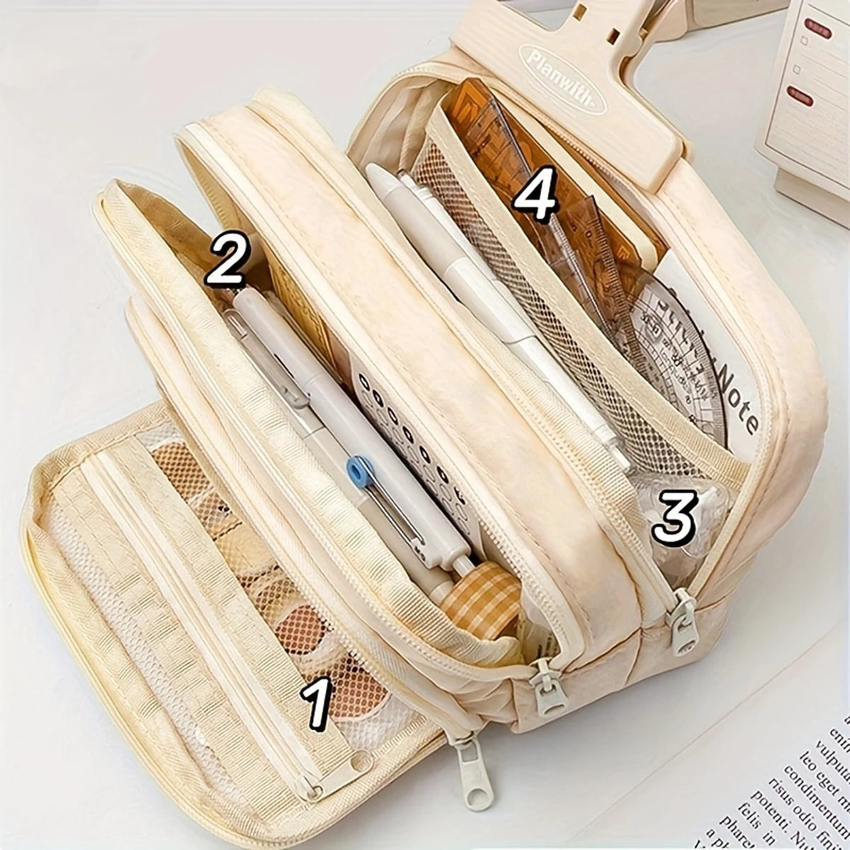 Large Capacity Multi-Layer Pencil Case for Students - 13