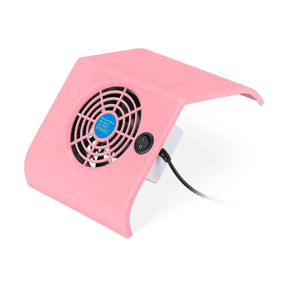 Portable USB Nail Dust Vacuum Collector - 18