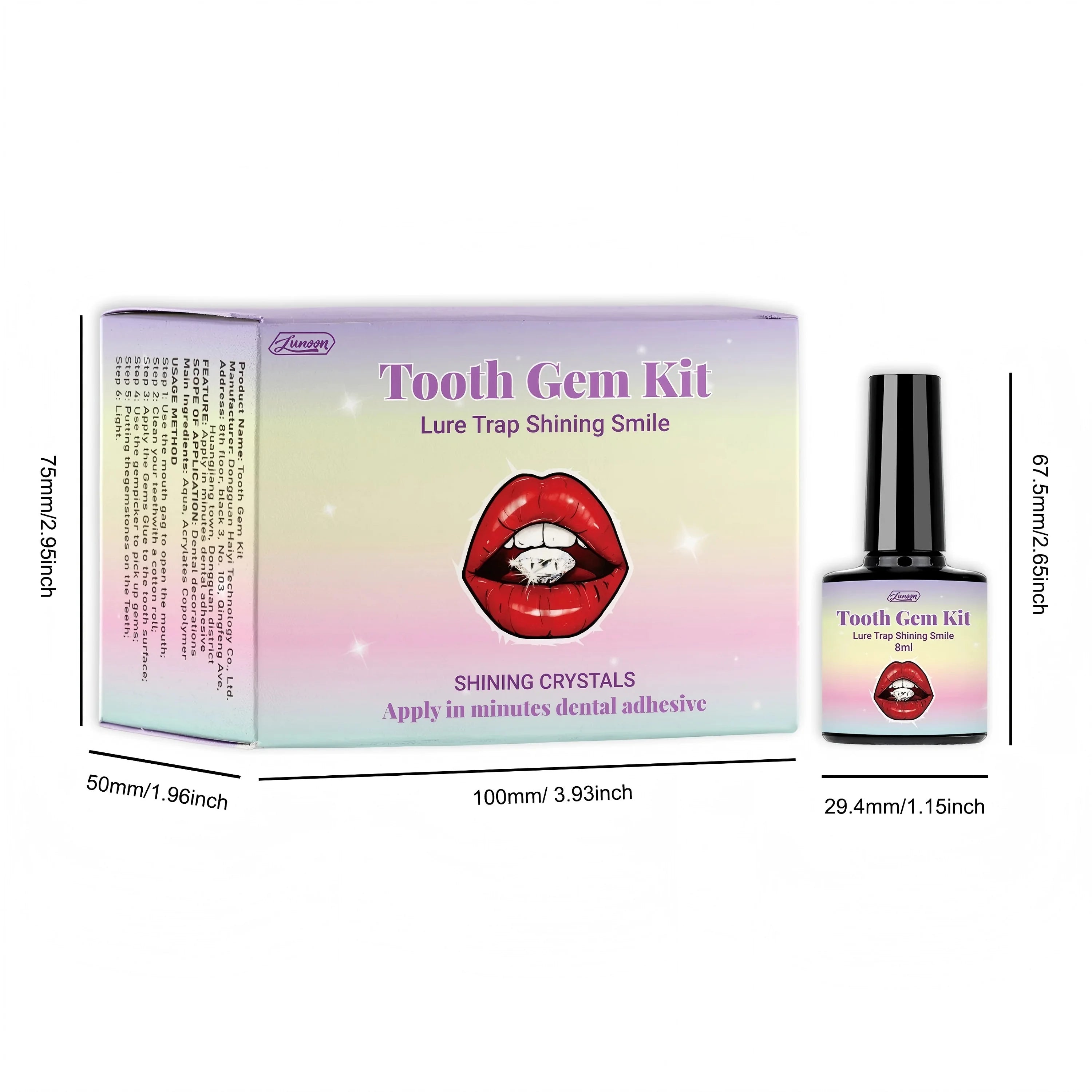 DIY Professional Tooth Gem Application Kit - 6