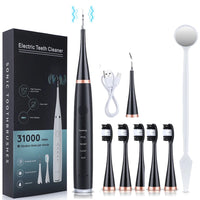 Electric Sonic Dental Scaler and Teeth Cleaning Kit
