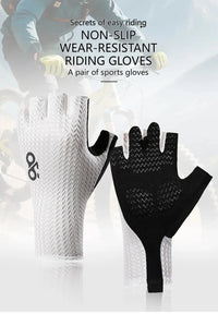 Breathable Half-Finger Cycling Gloves for Summer Sports