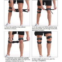 Adjustable Patella Knee Stabilizer Support Strap