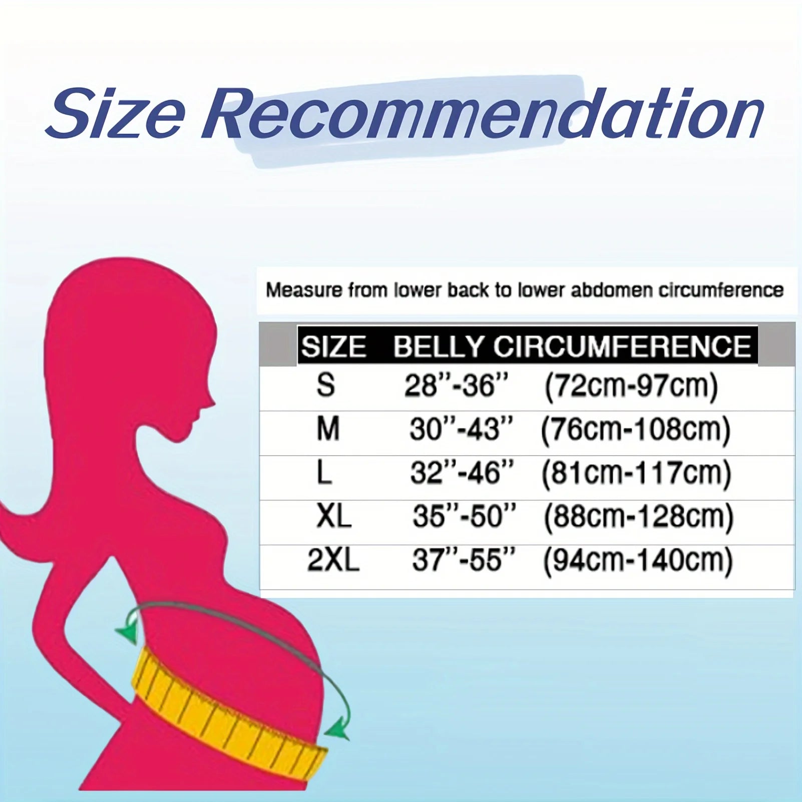 Adjustable Maternity Belly Support Band for Pregnancy Back Relief - 2