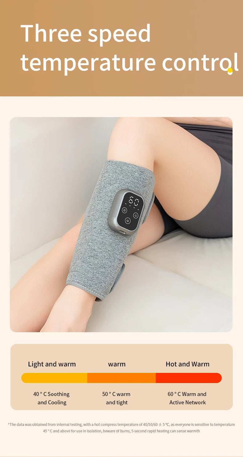 Wireless 360° Air Compression Calf Massager for Leg Pain - 17