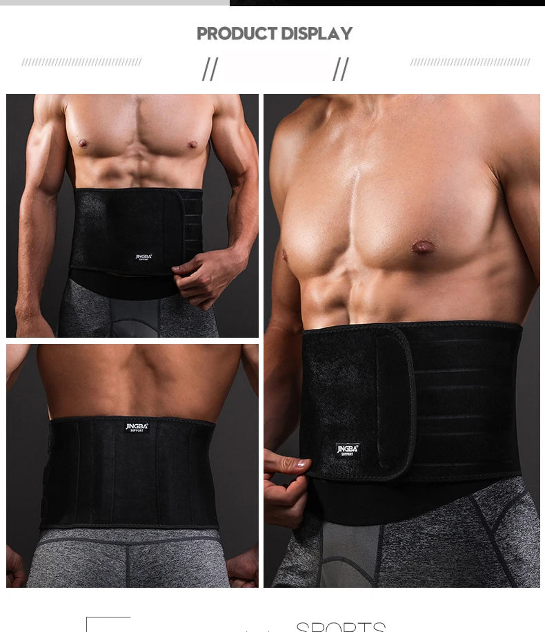 Adjustable Neoprene Waist Trimmer and Lumbar Support Belt - 20