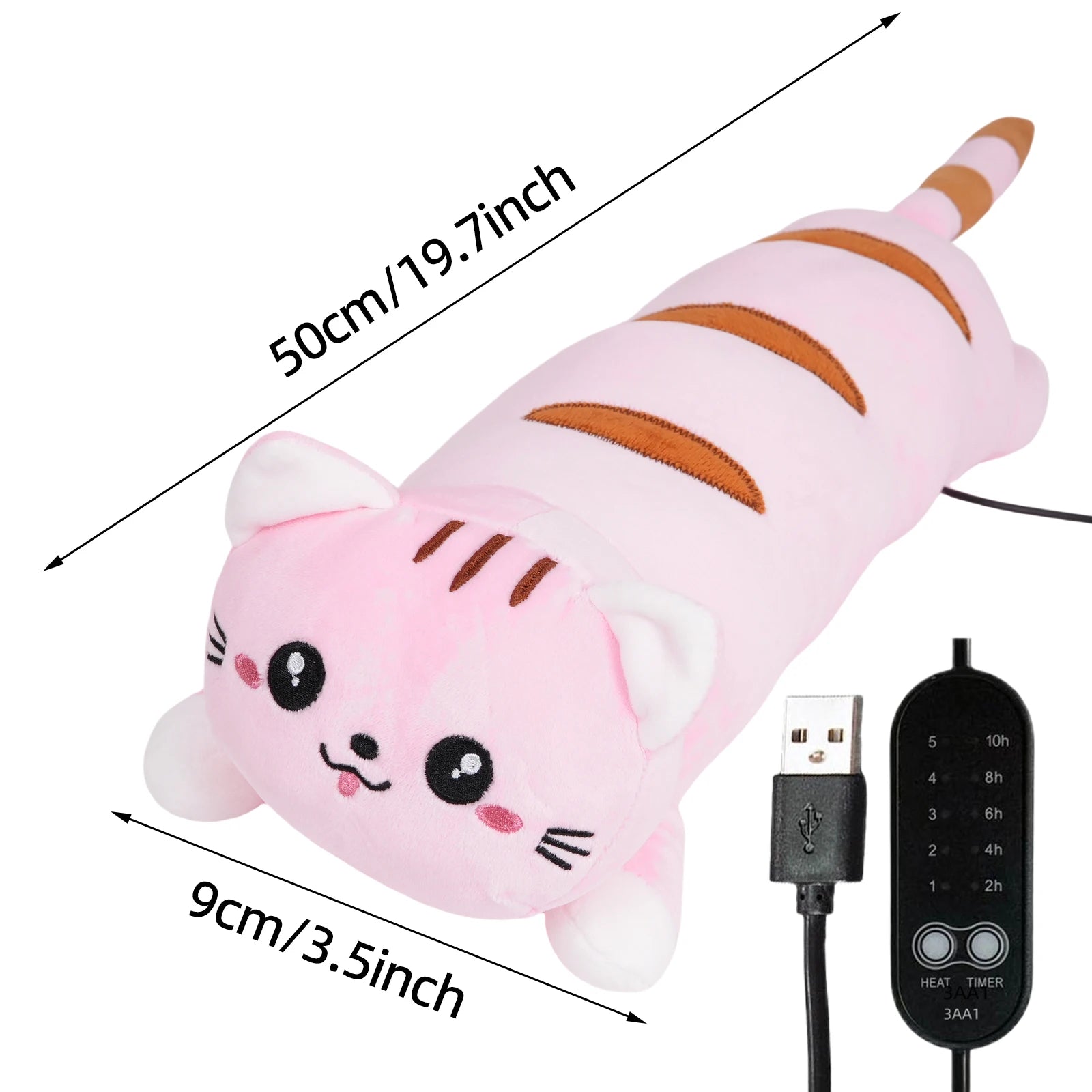 Cute Cat Heating Pad for Period Cramp Relief - 10