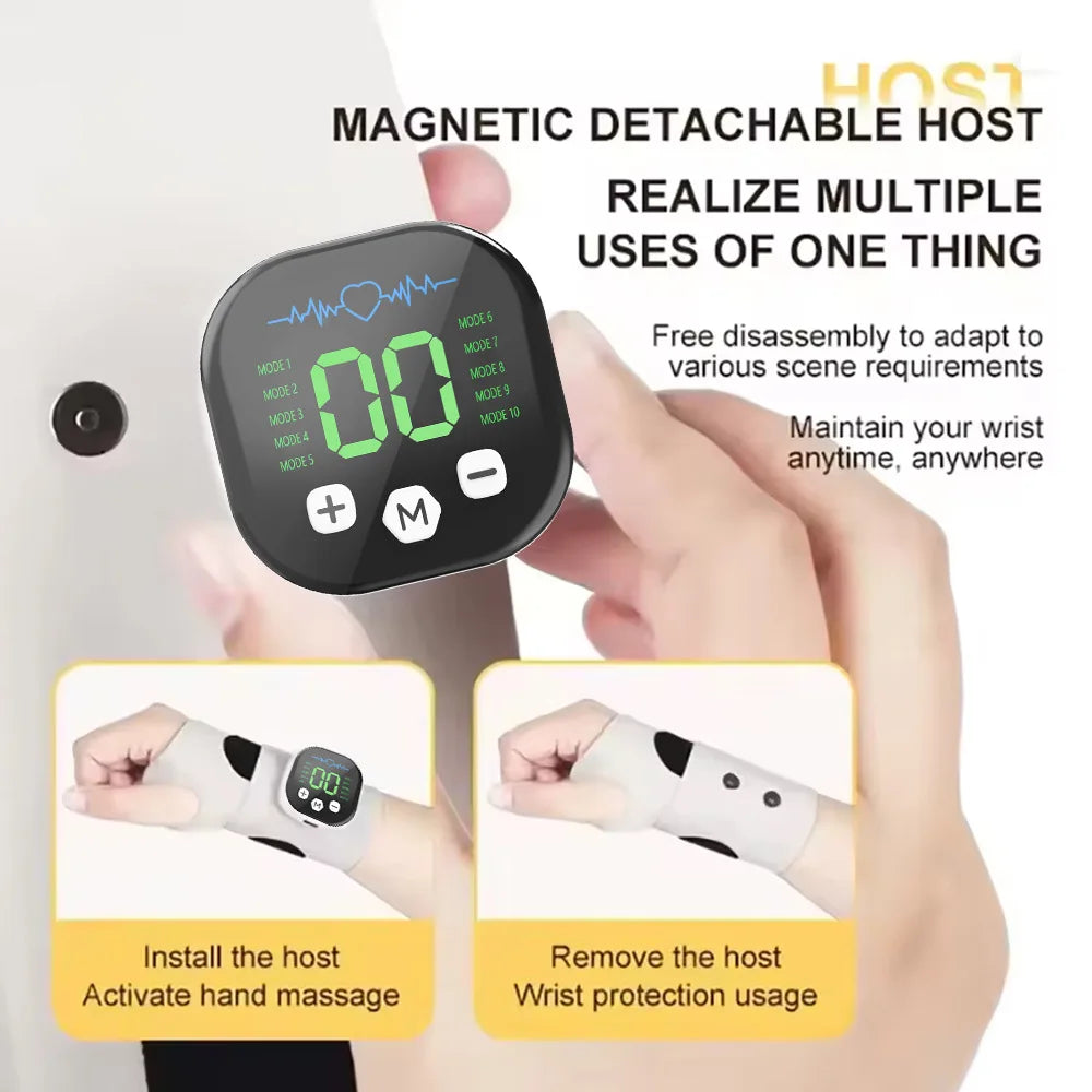 Electric Wrist Compression and Vibration Massager - 4