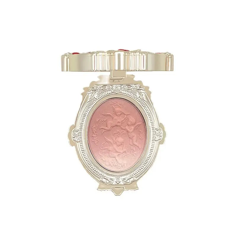 Angel Embossed Matte Powder Blush for Radiant Face - 1