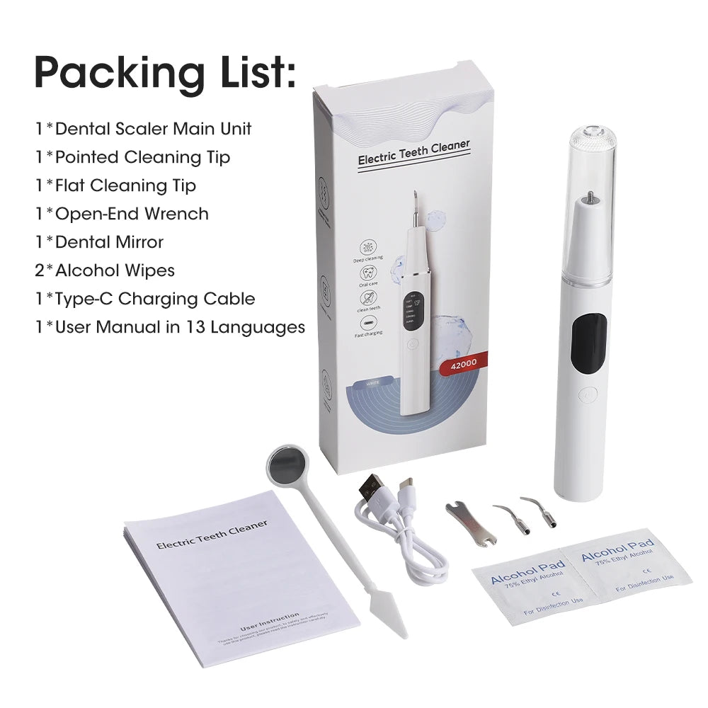 Ultrasonic Dental Scaler for Professional Teeth Cleaning at Home - 17