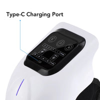 Cordless Heated Knee Massager with Vibration and Infrared Therapy