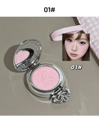Long-Lasting Matte Pink Powder Blush for Natural Glow