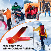App-Controlled Rechargeable Heated Insoles for Winter