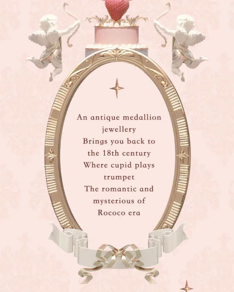 Embossed Strawberry Rococo Makeup Blush Powder - 9
