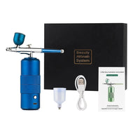 Portable Mini Airbrush Kit for Nail Art and Makeup