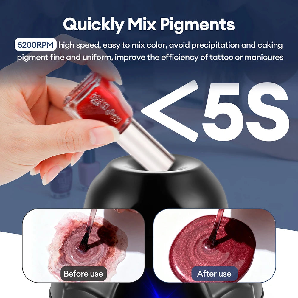 Portable High-Speed Vortex Liquid Mixer - 6