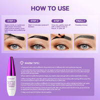 Waterproof Peel-Off Eyebrow Tint Gel for Long-Lasting Brows
