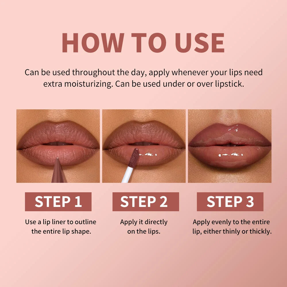 Hydrating Lip Liner and Gloss Butter Set - 6