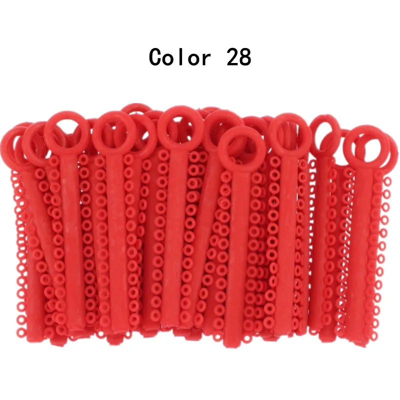Orthodontic Elastic Ligature Ties for Dental Braces - 47