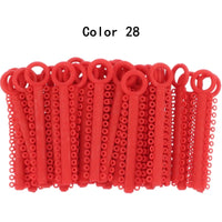 Orthodontic Elastic Ligature Ties for Dental Braces