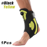 Adjustable Ankle Support Brace with Compression Knob