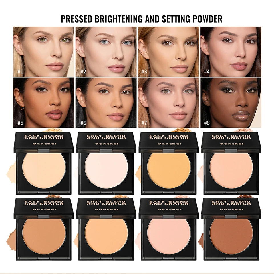 Matte Pressed Setting Powder for Oil Control - 8