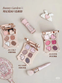 6-Color Bunny Garden Eyeshadow Palette