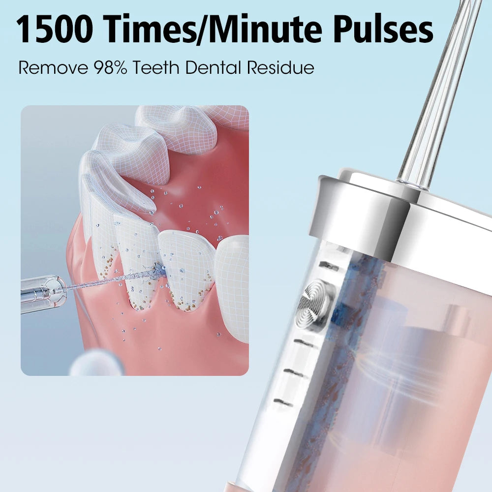 Portable Cordless Water Flosser for Deep Teeth Cleaning - 3