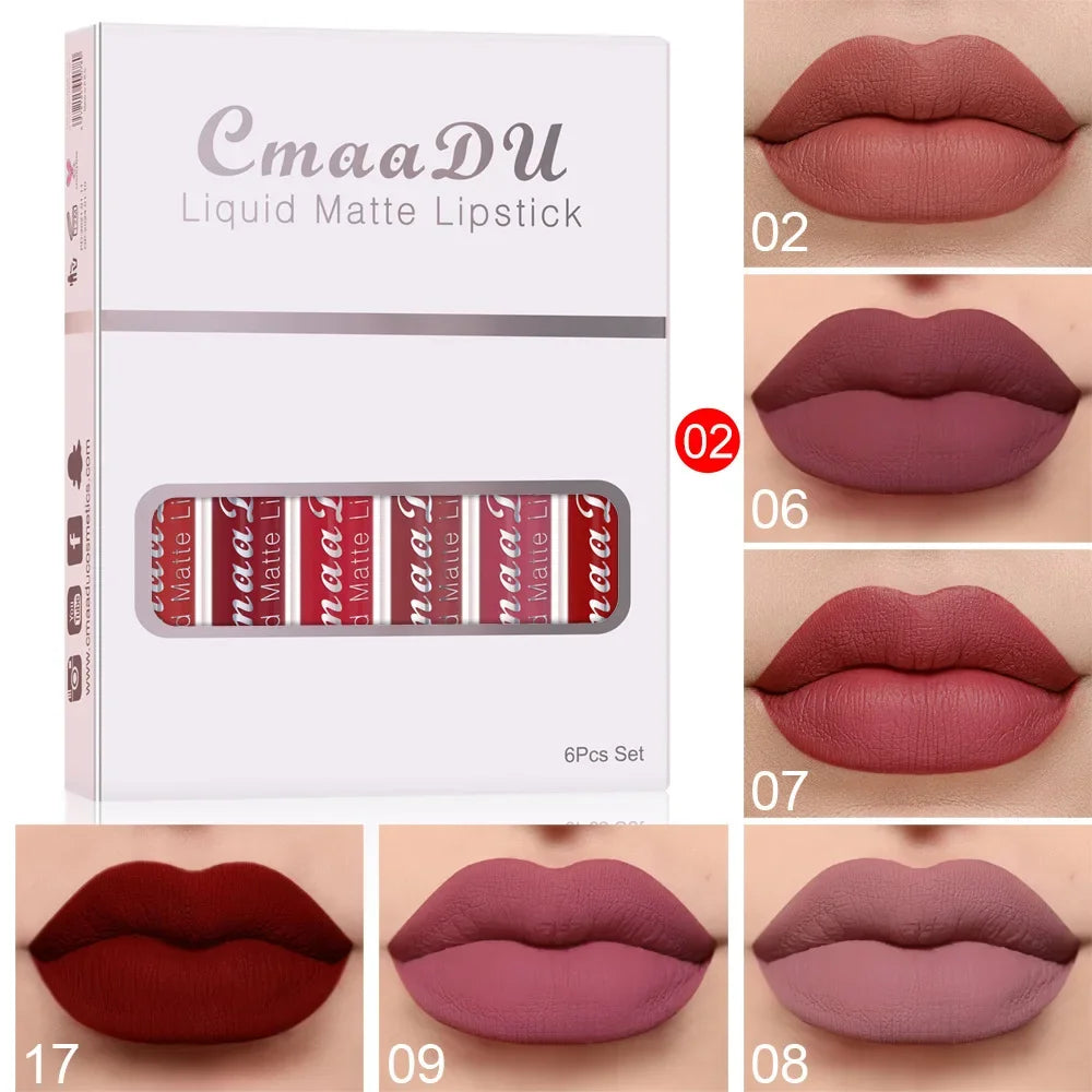 Matte Liquid Lipstick and Lip Gloss Collection Set - 22