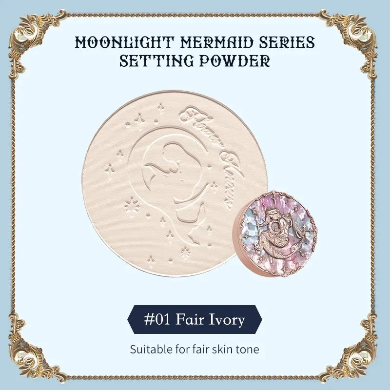 Mermaid Matte Oil-Control Pressed Face Powder - 41