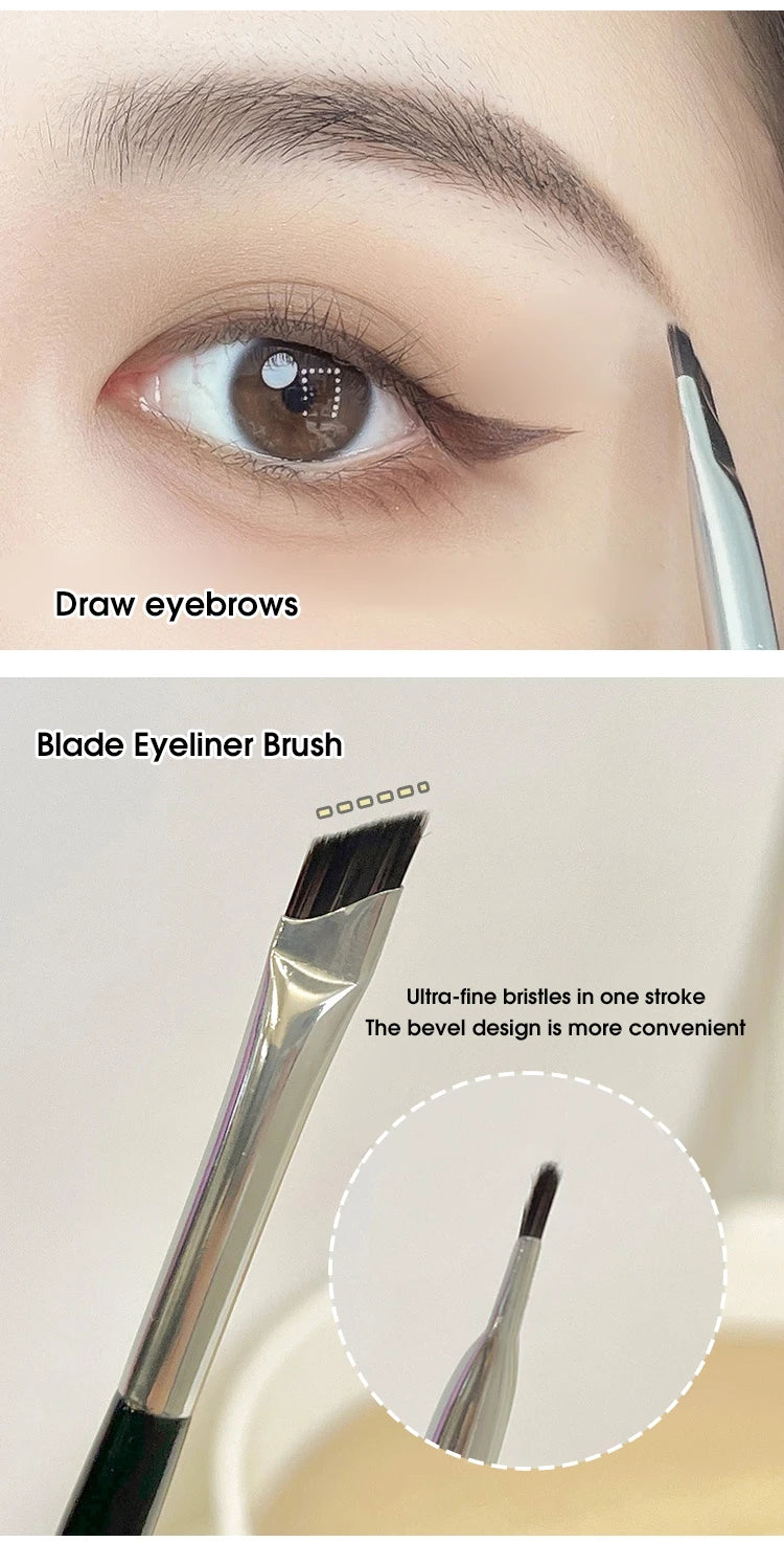 Precision Angled Eyeliner and Brow Brush - 9