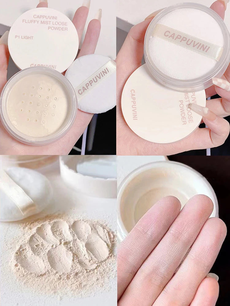Velvet Matte Loose Setting Powder for Flawless Finish - 6