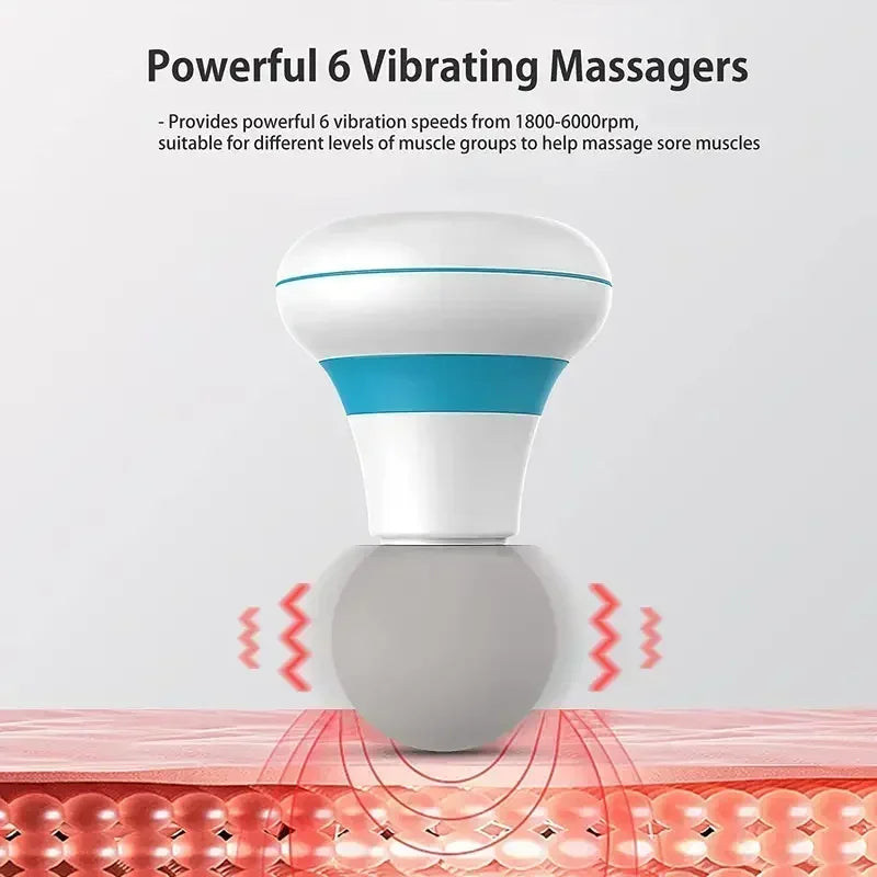 Mini Portable Deep Tissue Massage Gun for Muscle Pain Relief - 8
