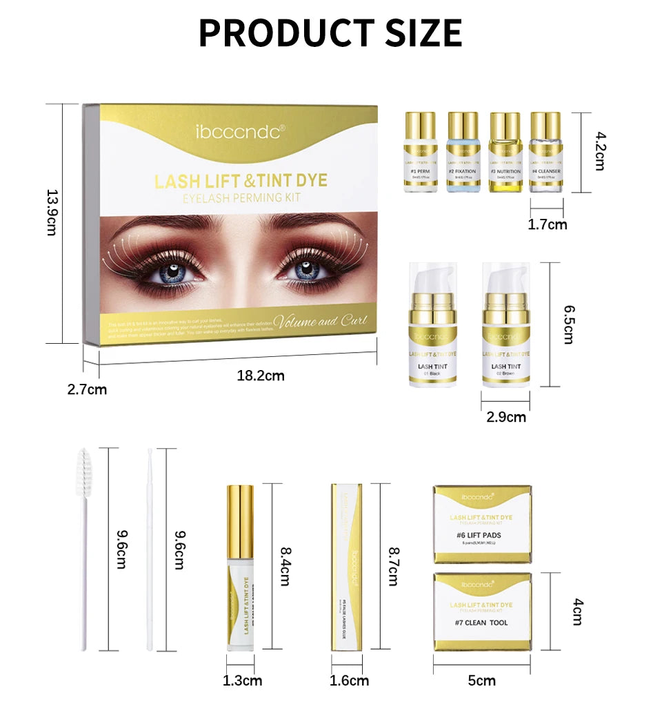 Professional Eyebrow Lamination and Tinting DIY Kit - 23