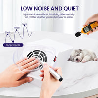 Foldable Portable Nail Dust Collector Vacuum