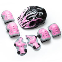 Kids Protective Helmet and Safety Gear Set for Ages 3-10