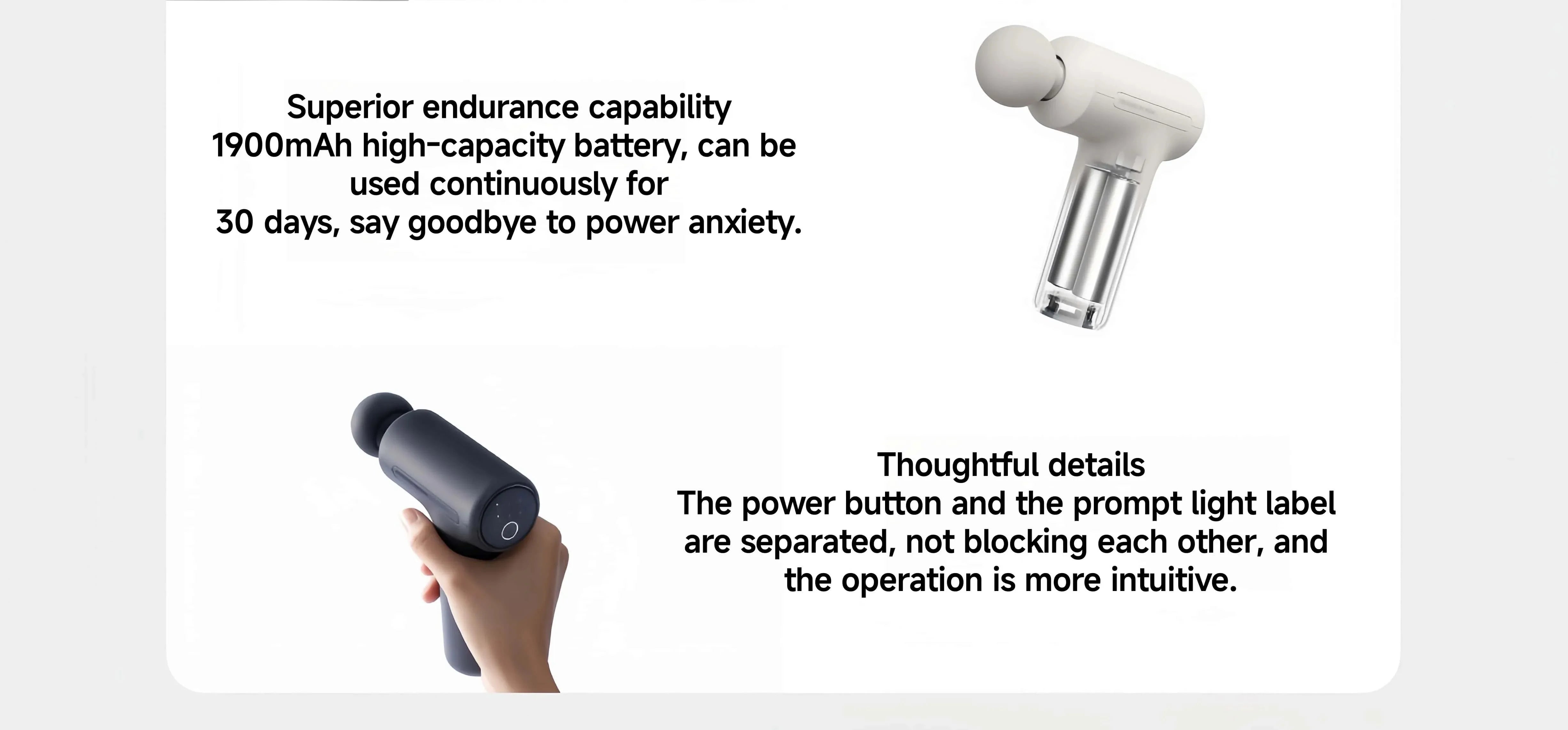 Portable Mini Muscle Massage Gun for Deep Tissue Relief - 19