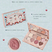 8-Color Glitter and Matte Eyeshadow Palette