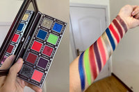 10-Color Waterproof Shimmer Eyeshadow Palette