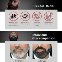 Instant 5-Minute Men's Beard Darkening Shampoo