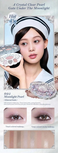 5-Color Shimmer and Matte Eyeshadow Palette