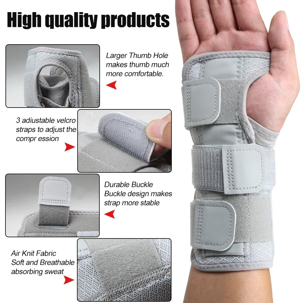 Adjustable Wrist Support Brace for Carpal Tunnel and Arthritis - 4