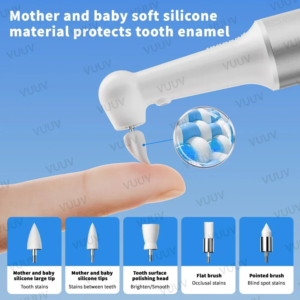 Electric Teeth Polishing and Stain Removal Kit - 12
