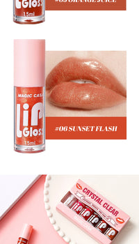 6-Piece Hydrating Water-Gloss Lip Oil Set