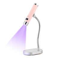Portable 2-in-1 UV LED Nail Dryer with Magnetic Stand
