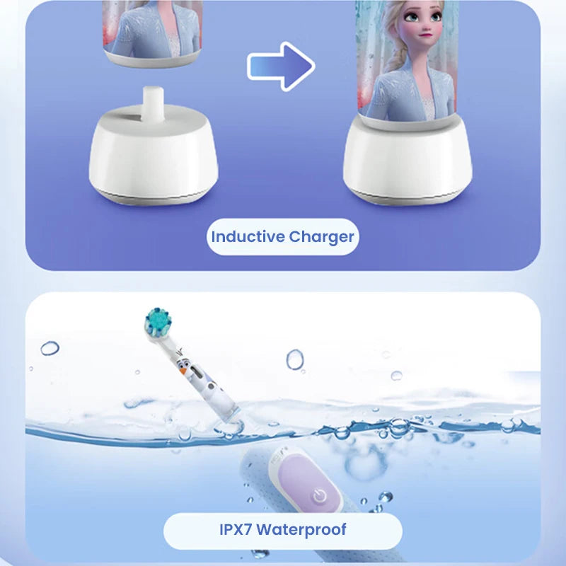Rechargeable Electric Toothbrush for Kids - 5
