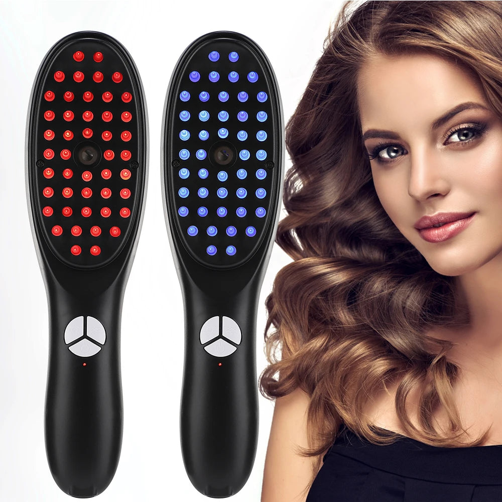 Electric Scalp Massager & Hair Growth Atomizing Brush - 1