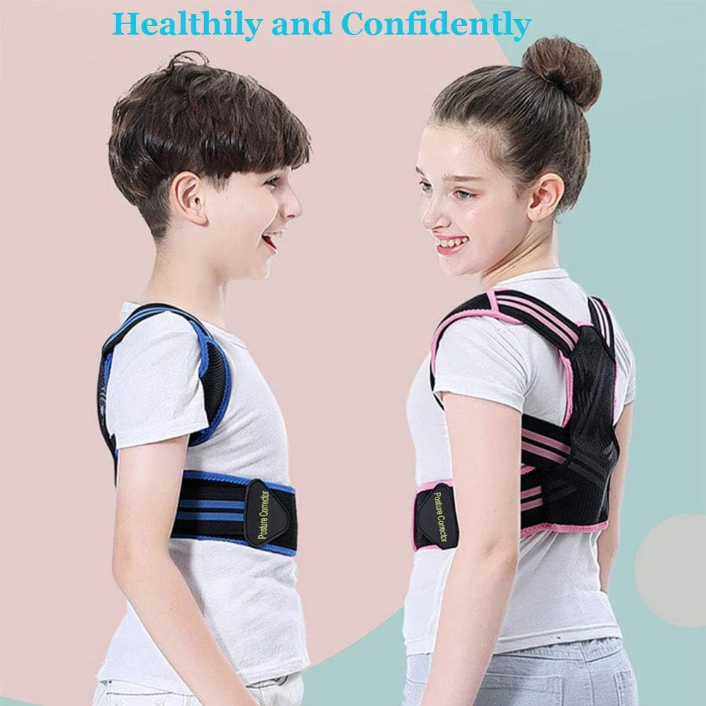 Adjustable Back Posture Corrector Brace for Kids and Teens - 13