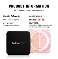 2-in-1 Color Correcting Matte Setting Powder
