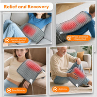 Electric Heating Pad for Muscle Pain Relief and Full Body Warmth