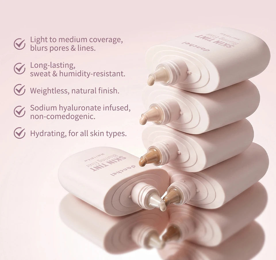 Liquid Skin Tint Foundation with Pore-Blurring Natural Finish - 11